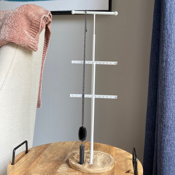 Kendra Scott Black Rayne Necklace - Picture 2 of 5